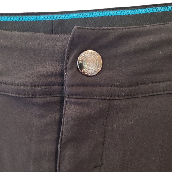 Columbia Skort with front tie and zipper size 6 black - Picture 6 of 9